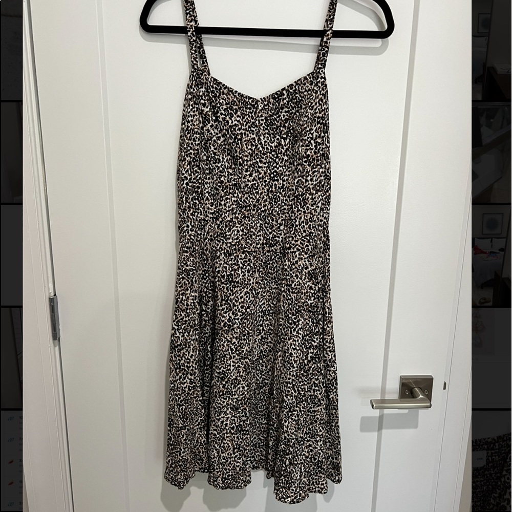 Old Navy Cheetah Dress - Size Medium Tall